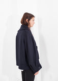 Wool Cocoon Jacket - Vu Hue