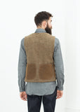 Work Vest in Tan - Vu Hue