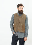 Work Vest in Tan - Vu Hue