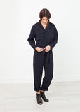 Worker Jumpsuit in Navy - Vu Hue