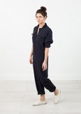 Worker Jumpsuit in Navy - Vu Hue