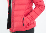Camelia Reversible Jacket in Black/Red - Vu Hue