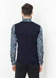 Basic Gilet in Navy - Vu Hue