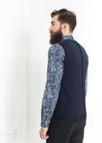 Basic Gilet in Navy - Vu Hue