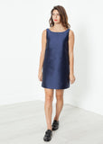 A-Line Mini Dress in Blue - Vu Hue