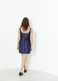 A-Line Mini Dress in Blue - Vu Hue