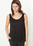 Brandy Tank in Black - Vu Hue