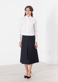 Tulle Pleat Skirt in Navy - Vu Hue