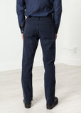 Alex Twill Pant in Navy - Vu Hue