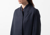 Woven Pleat Back Coat - Vu Hue