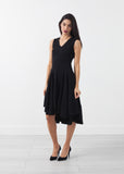 V-Neck Dress - Vu Hue