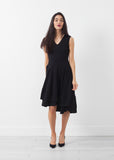 V-Neck Dress - Vu Hue