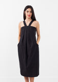 V-Strap Pocket Dress - Vu Hue