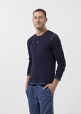 Two Button Henley - Vu Hue