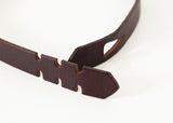 Buckle-less Belt in Brown - Vu Hue