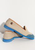 Wingtip Loafer in Blue - Vu Hue