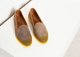Wingtip Loafer in Yellow - Vu Hue