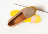 Wingtip Loafer in Yellow - Vu Hue